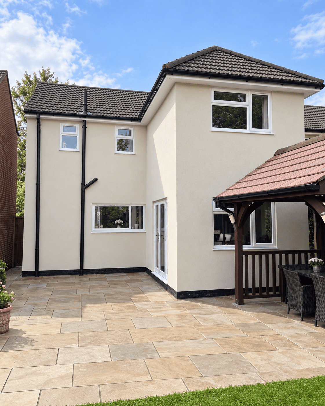 Silicone Rendering House Transformation — project thumbnail